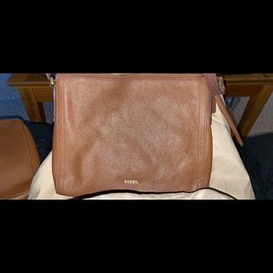 Brown fossil bag